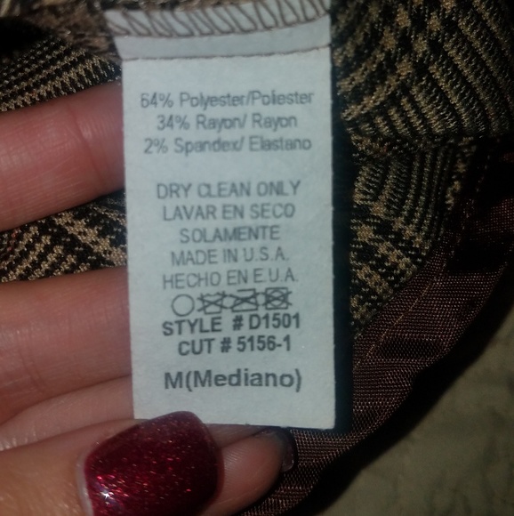 Brown Plaid Mini Skirt - Picture 8 of 8